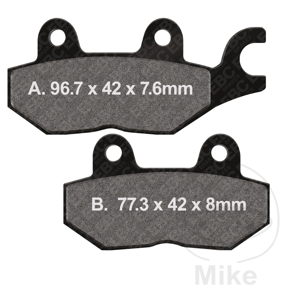 Bremseklodser sintret M extra BID HH EBC /7874647