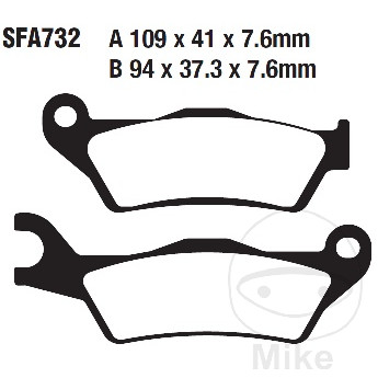Bremseklodser SCOOTER EBC
