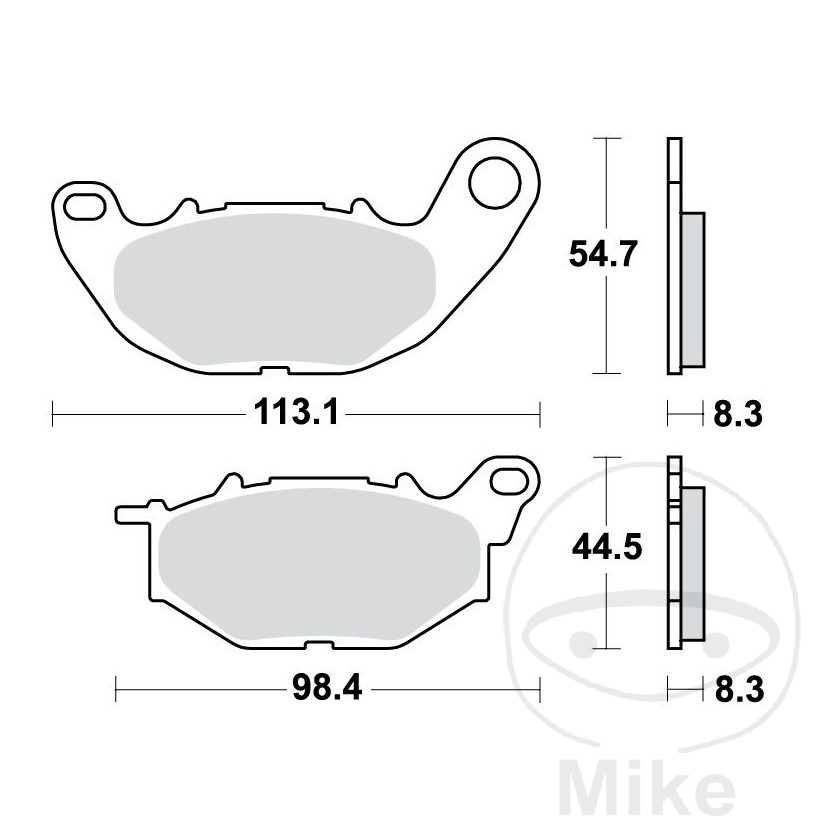 Bremseklodser SINTERED TRQ TRWAlternative: 7320095
