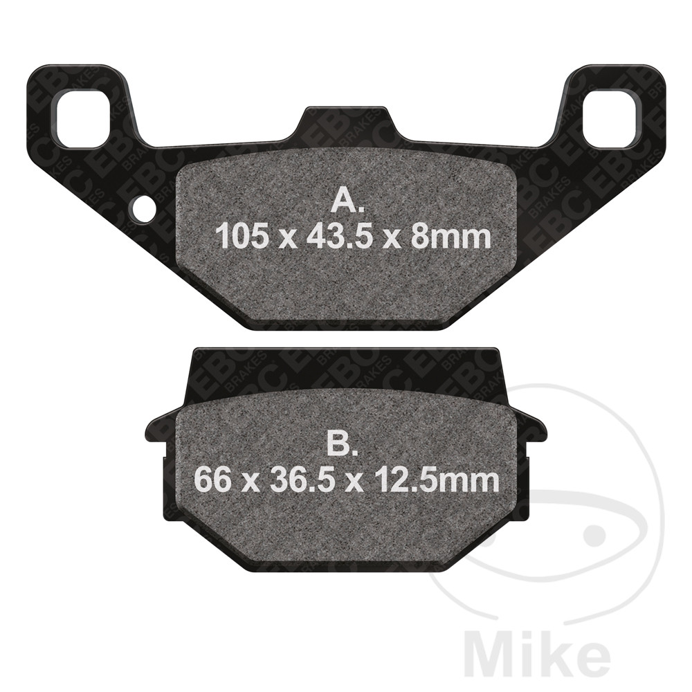 Bremseklodser ebc standard7873714
