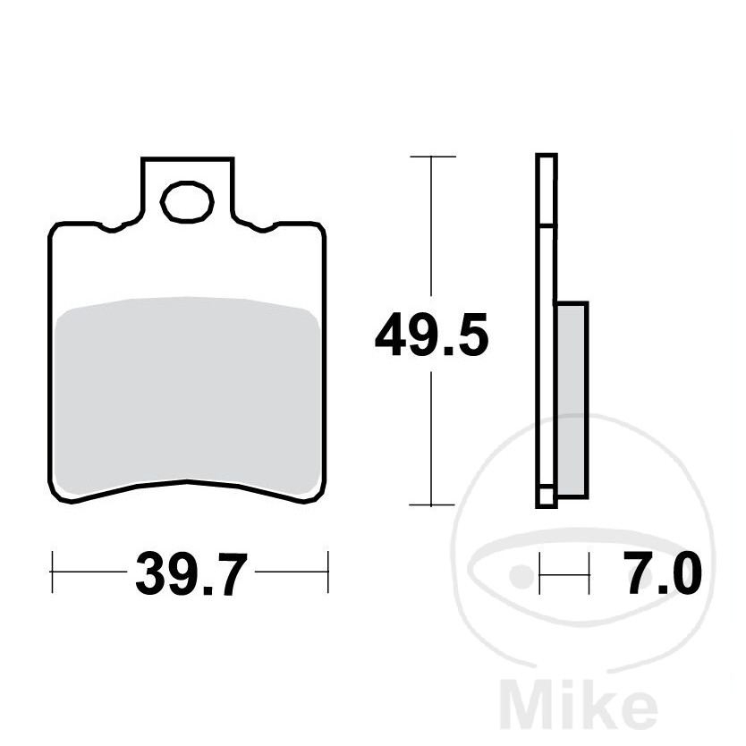 Bremseklodser lucas sintret scooter
