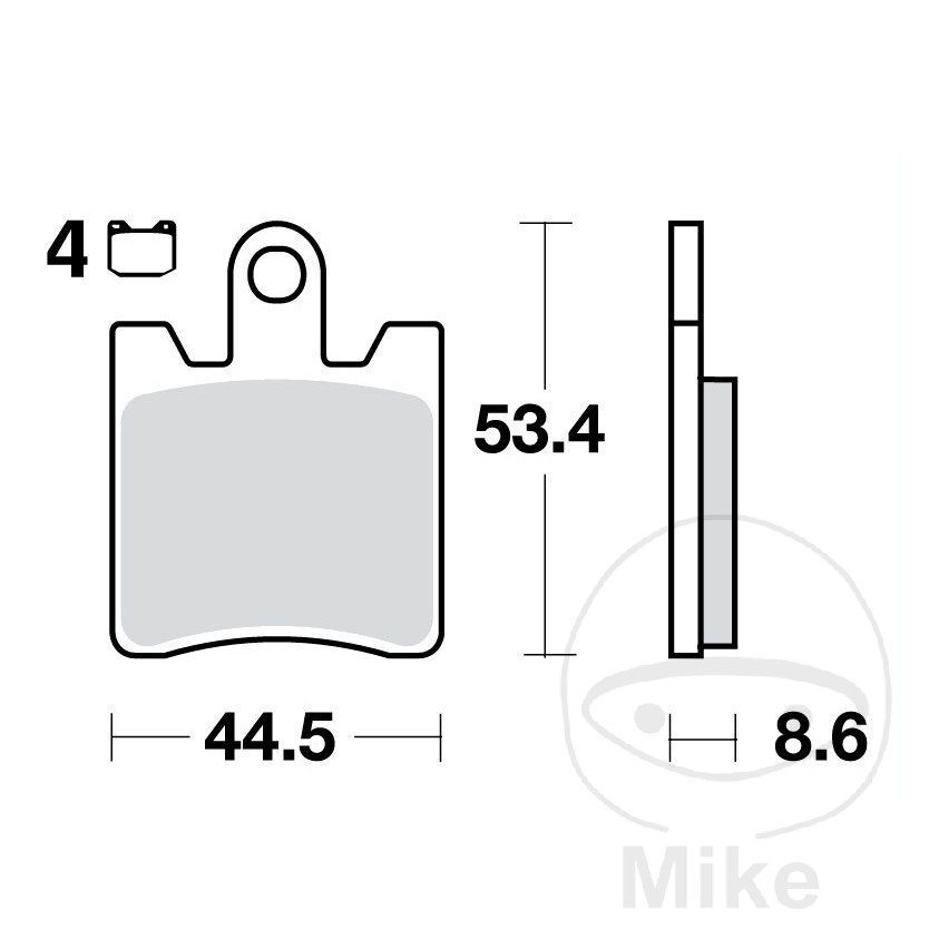 Bremseklodser lucas standard