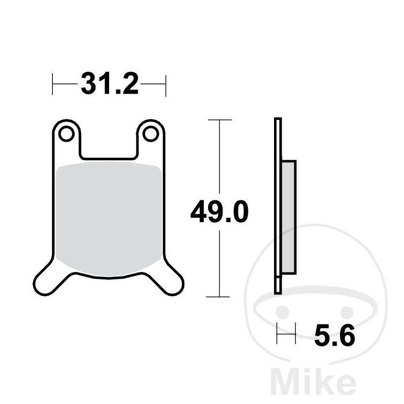 Bremseklodser lucas standardALTN 7326382