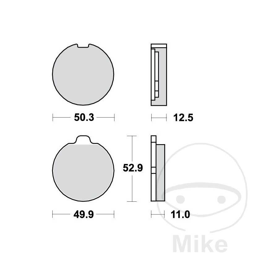 Bremseklodser lucas standard