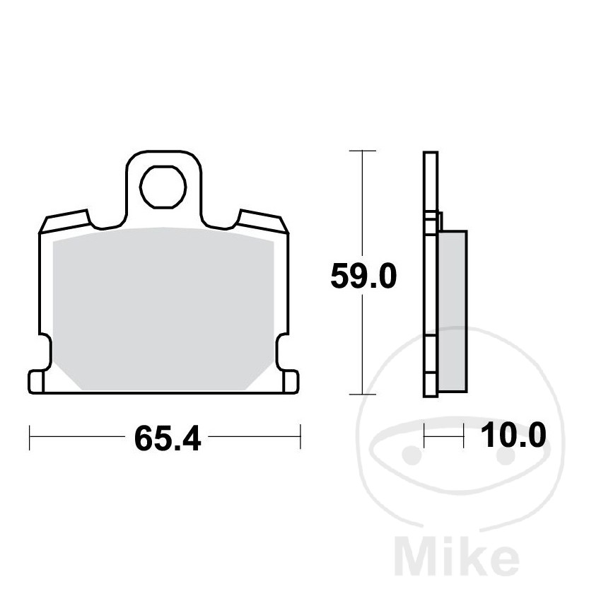 Bremseklodser lucas standard