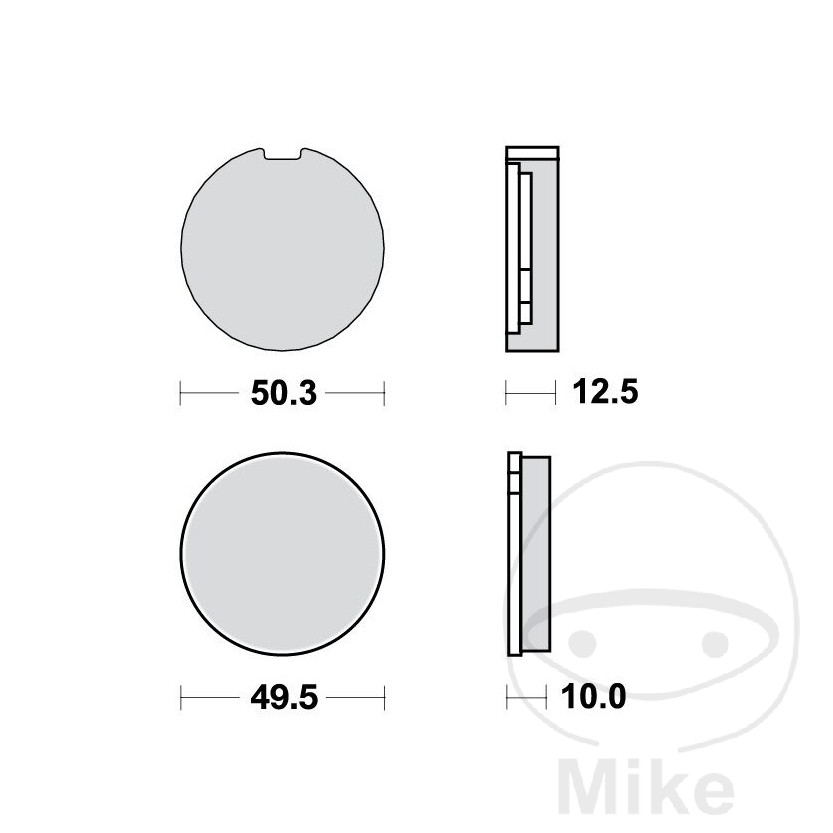 Bremseklodser lucas standard