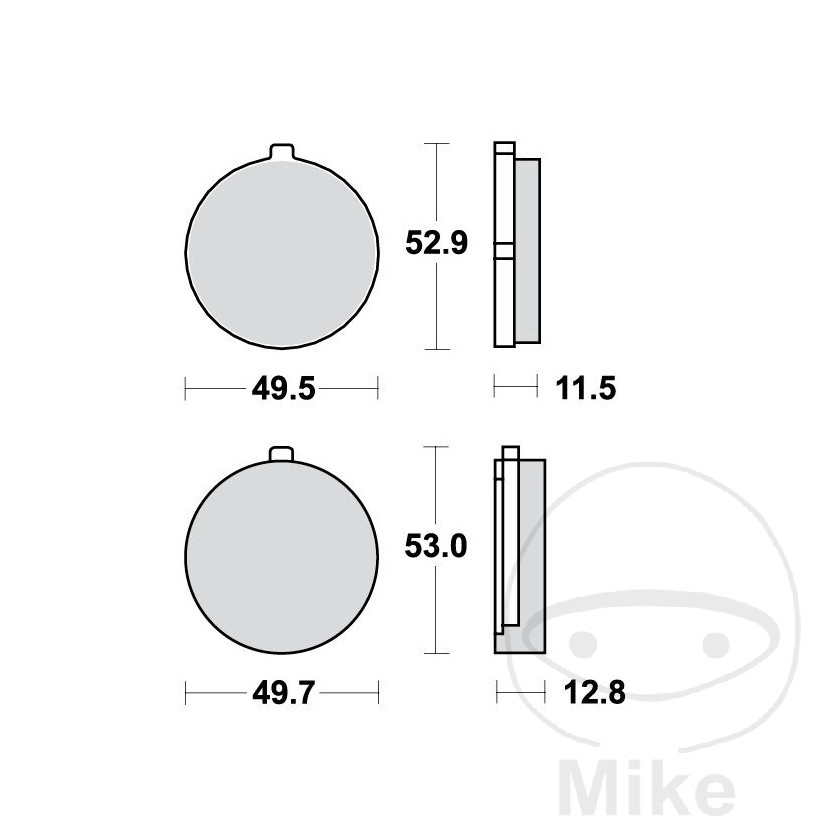 Bremseklodser lucas standard