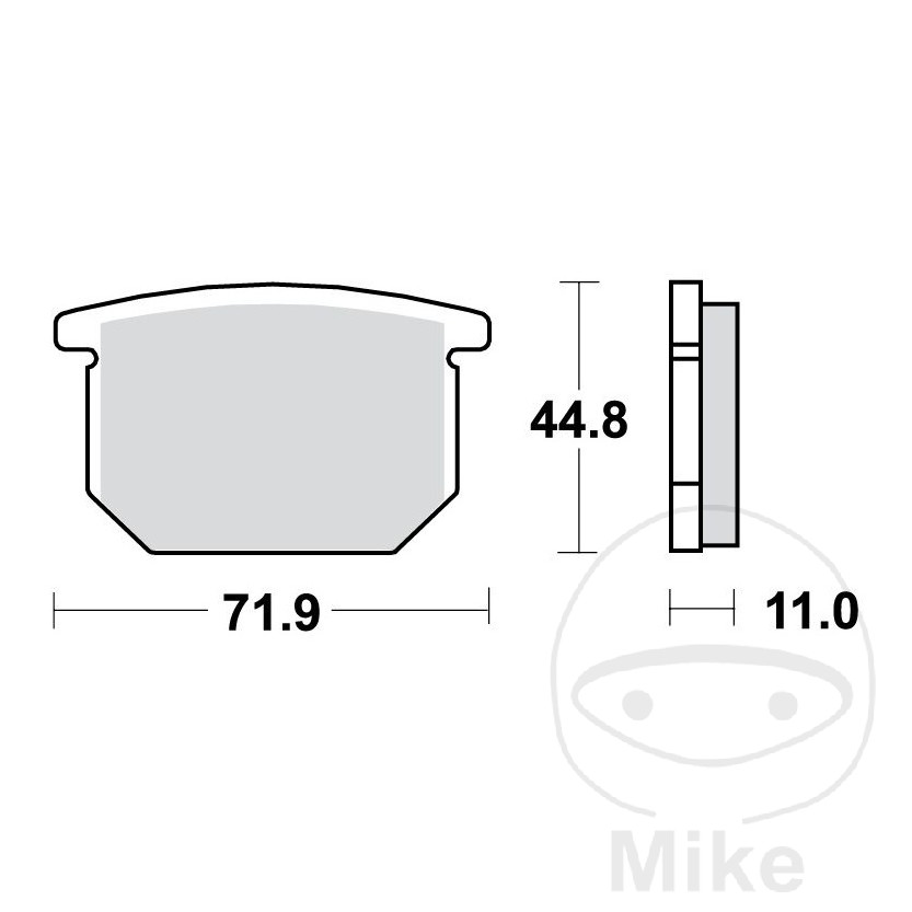 Bremseklodser lucas standard