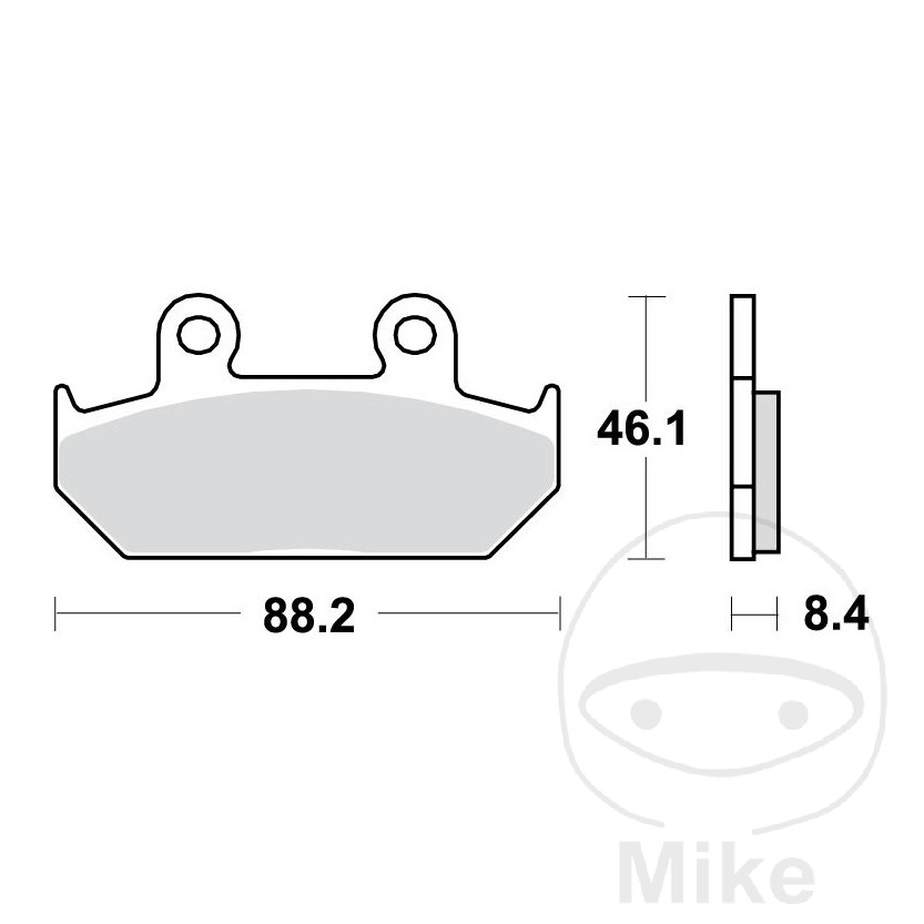 Bremseklodser lucas standard