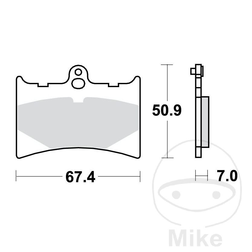 Bremseklodser lucas standard