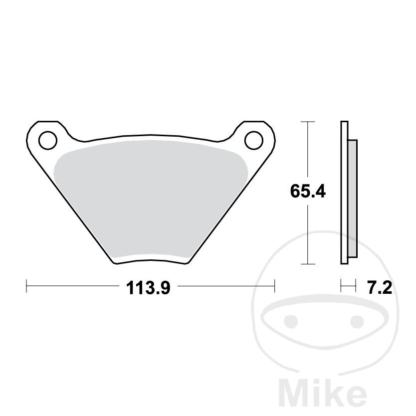 Bremseklodser lucas standard