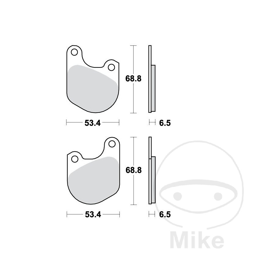 Bremseklodser lucas standard