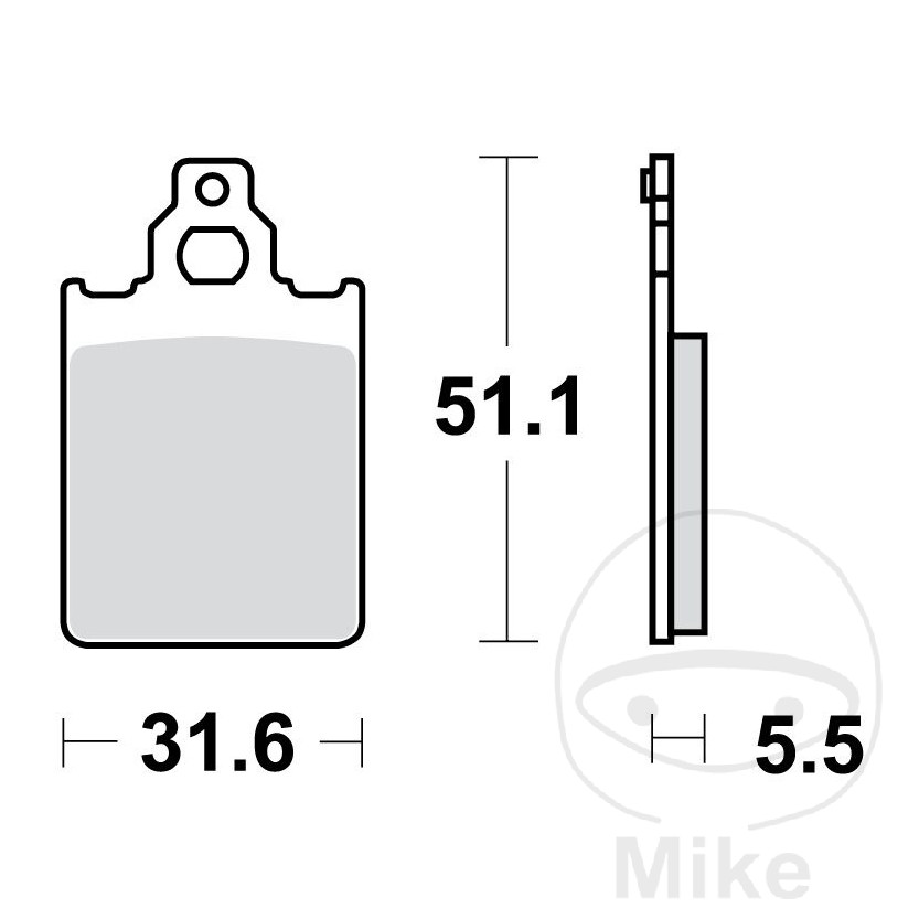 Bremseklodser lucas standard