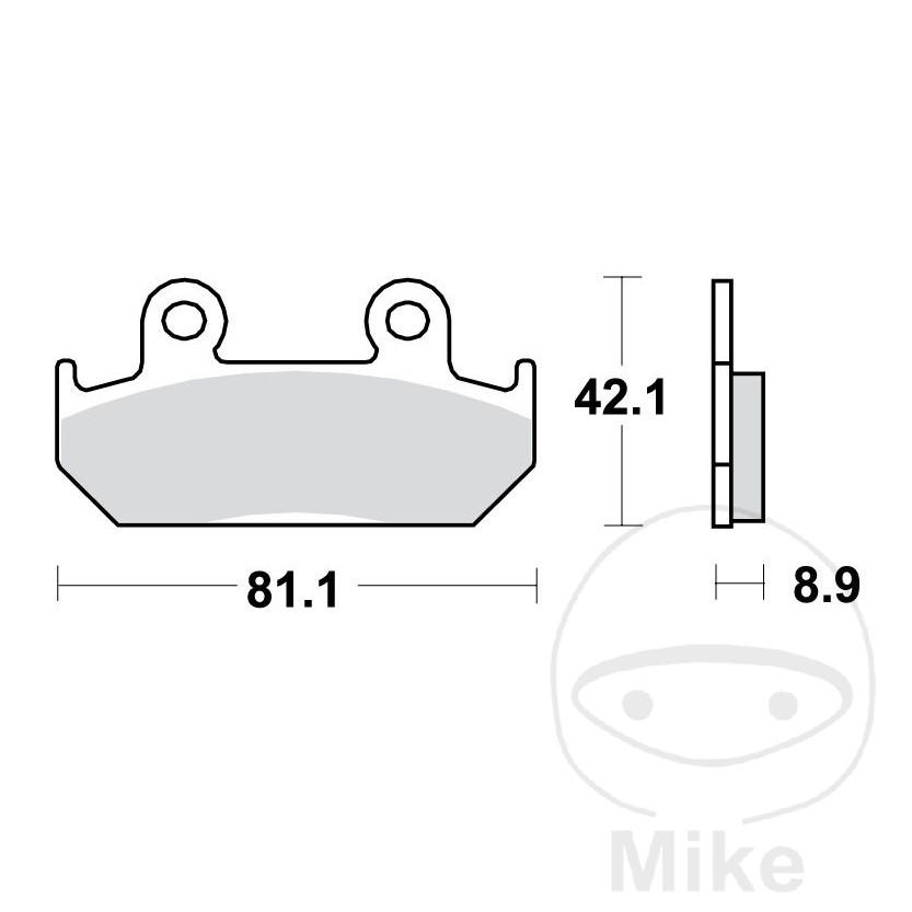 Bremseklodser lucas sintret for