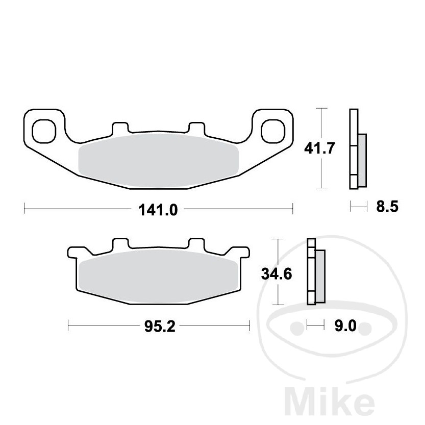 Bremseklodser lucas sintret for