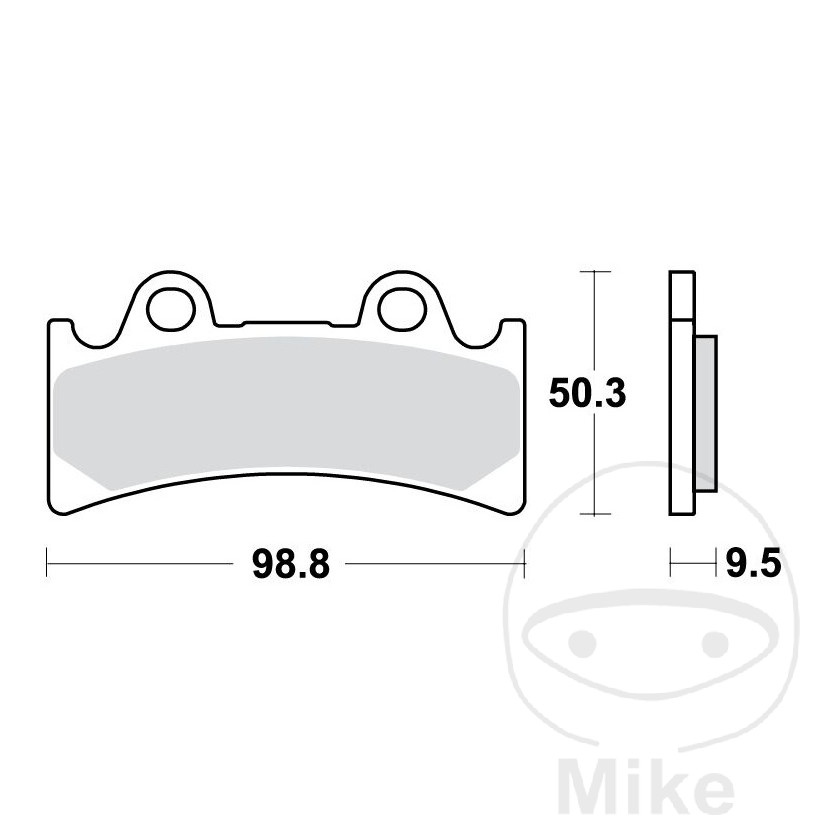 Bremseklodser lucas sintret for