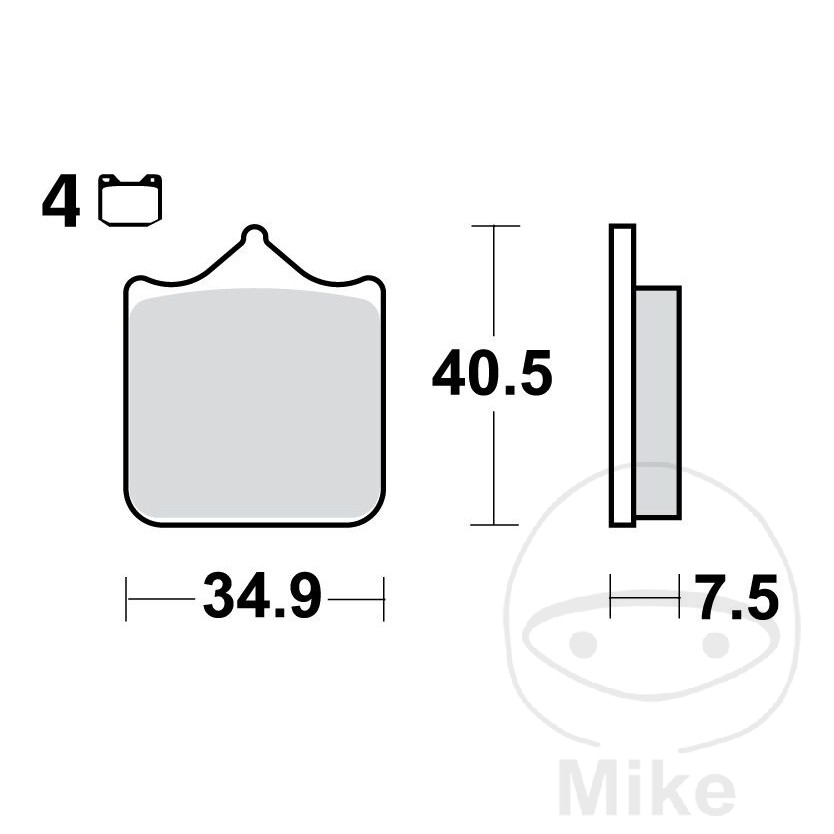 Bremseklodser lucas carbonbaseret road race