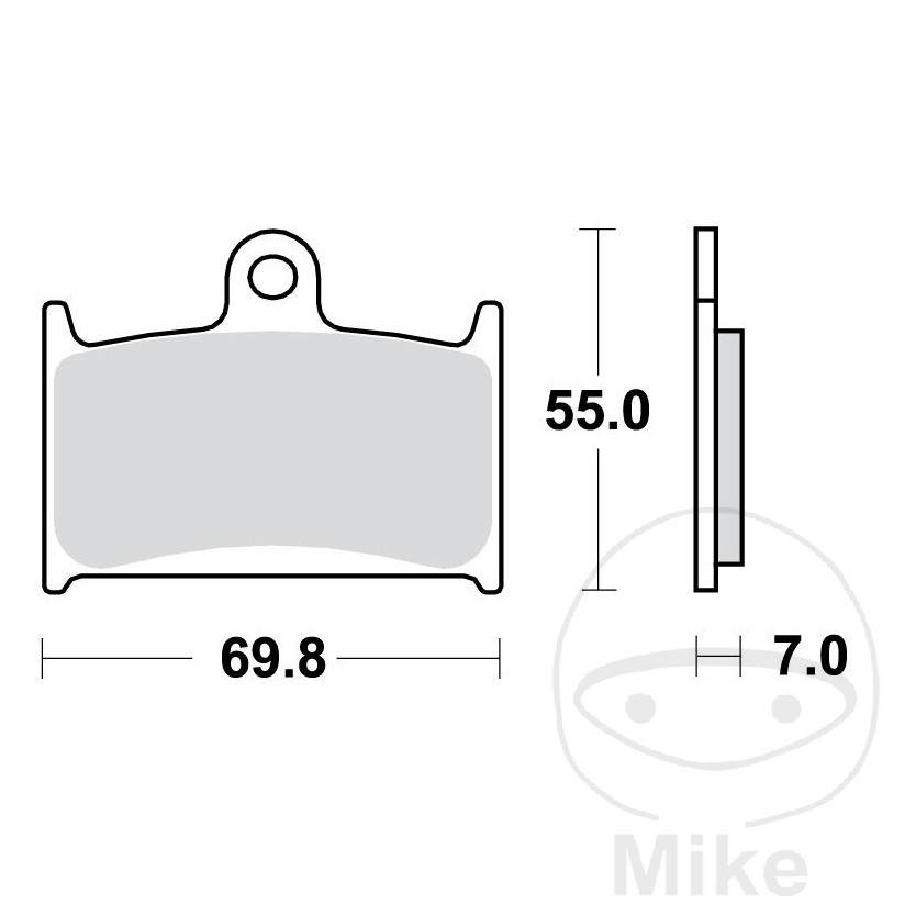 Bremseklodser lucas sintret for