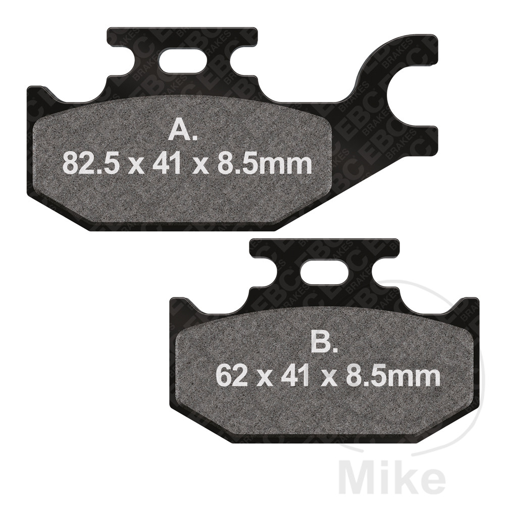 Bremseklodser sintret M extra BID R EBC