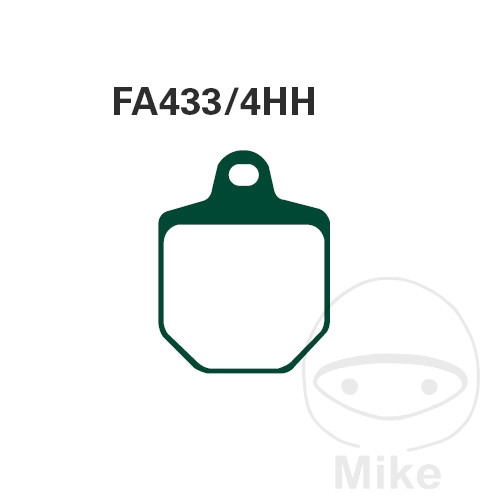 Bremseklodser EBC sintret med extra bid