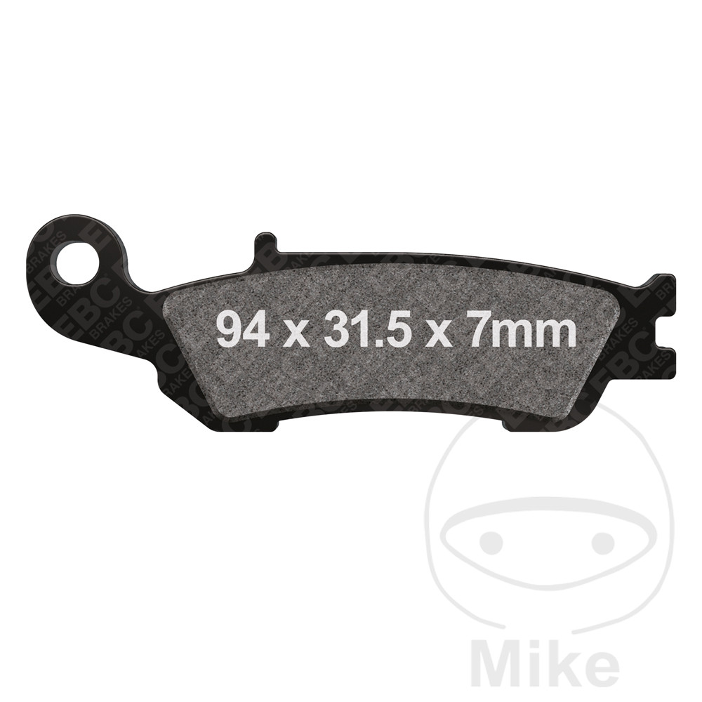 Bremseklodser sintret M extra BID R EBC