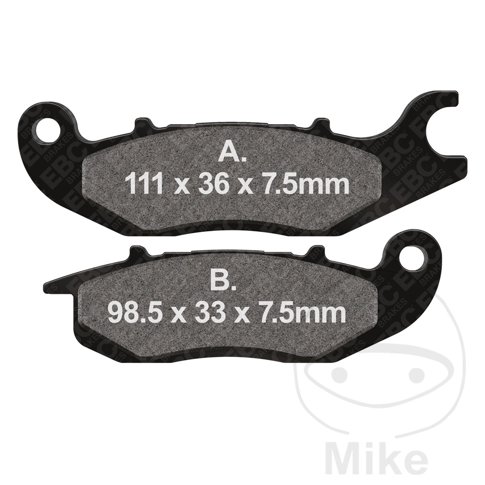 Bremseklodser SCOOTER EBC SFA375