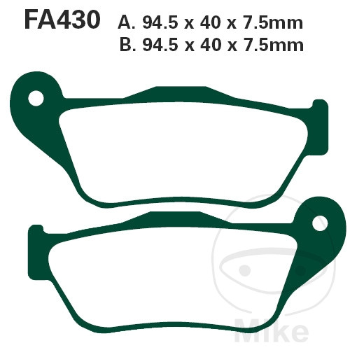 Bremseklodser SINT EBC SFA430HH