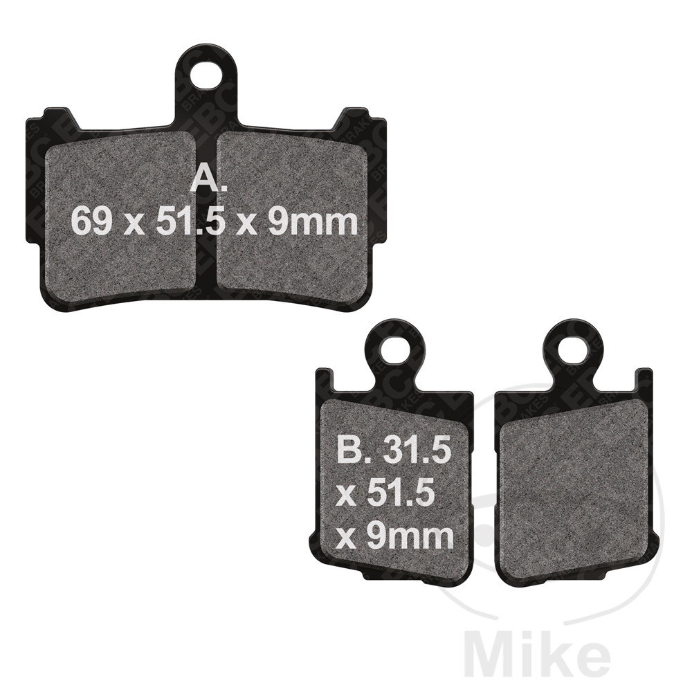Bremseklodser SINT EBC FA499/4HH