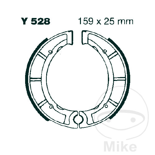 BRAKE SHOES INC SPRINGS EBC /7321797