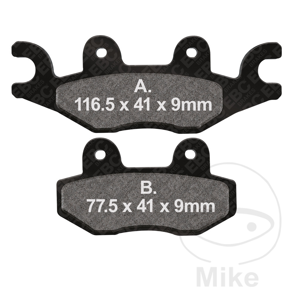 Bremseklodser STD EBC FA484TT