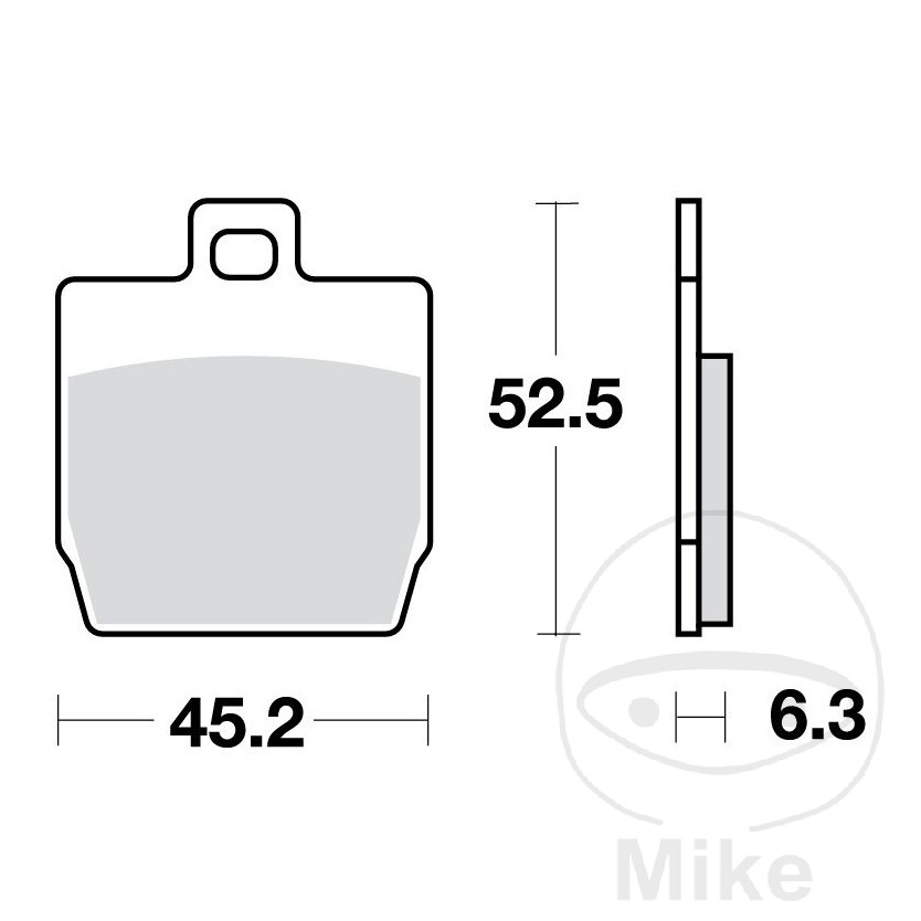 Bremseklodser SCOOTER TRW