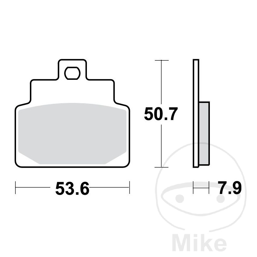Bremseklodser SCOOTER TRW