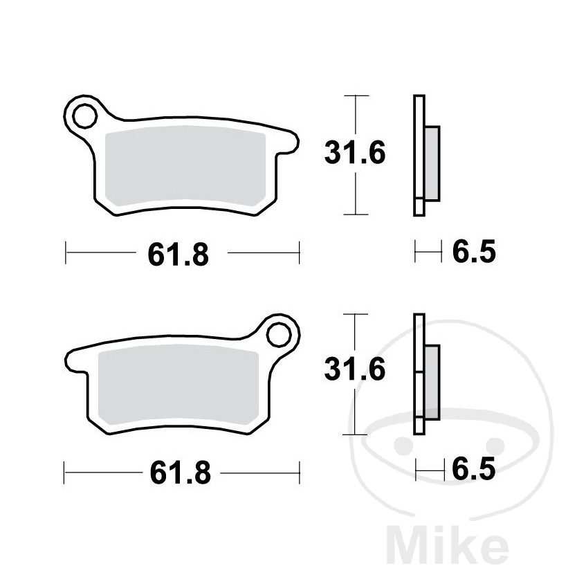 Bremseklodser OFFROAD TRW