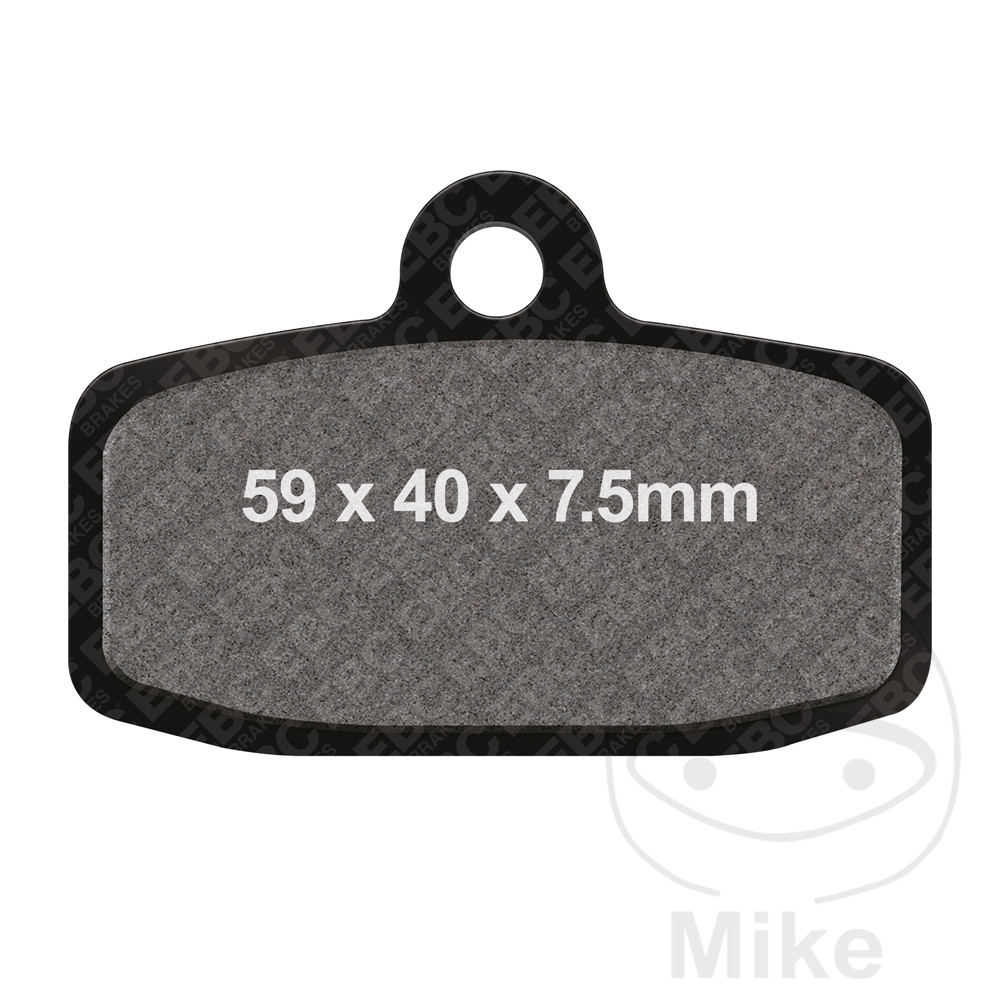 Bremseklodser SINTERED R EBC FA612R MX