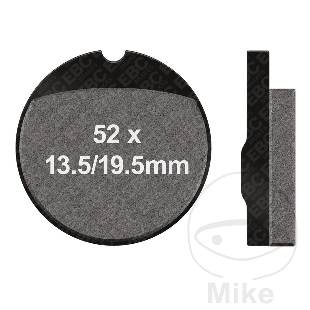 Bremseklodser SEMI-SINTER V EBC FA013V