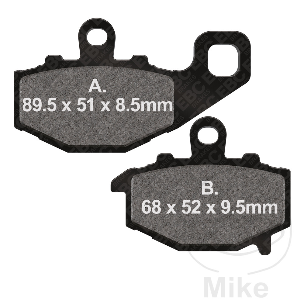Bremseklodser SEMI-SINT V EBC FA192V