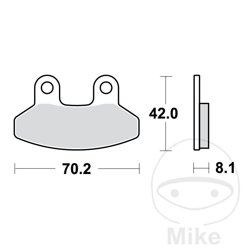 Bremseklodser STANDARD TRW