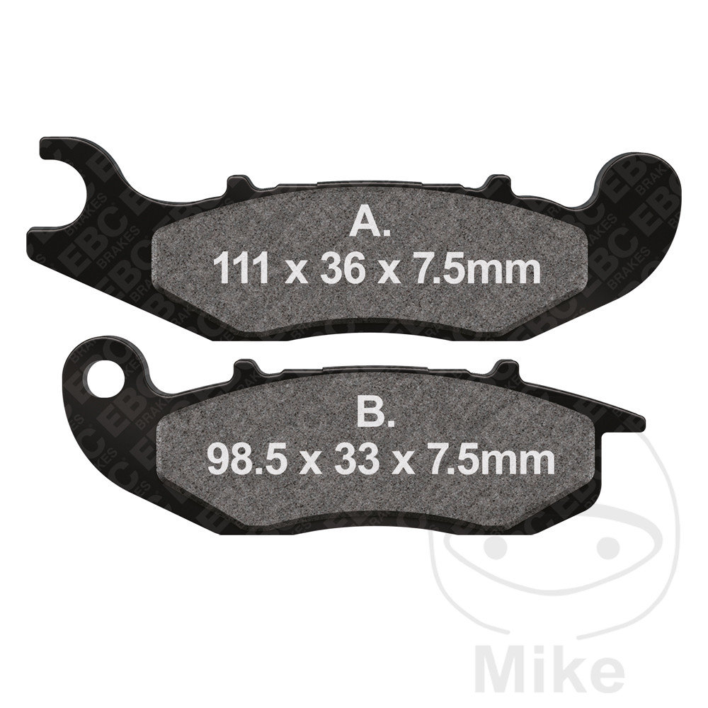 Bremseklodser STD EBC FA465TT