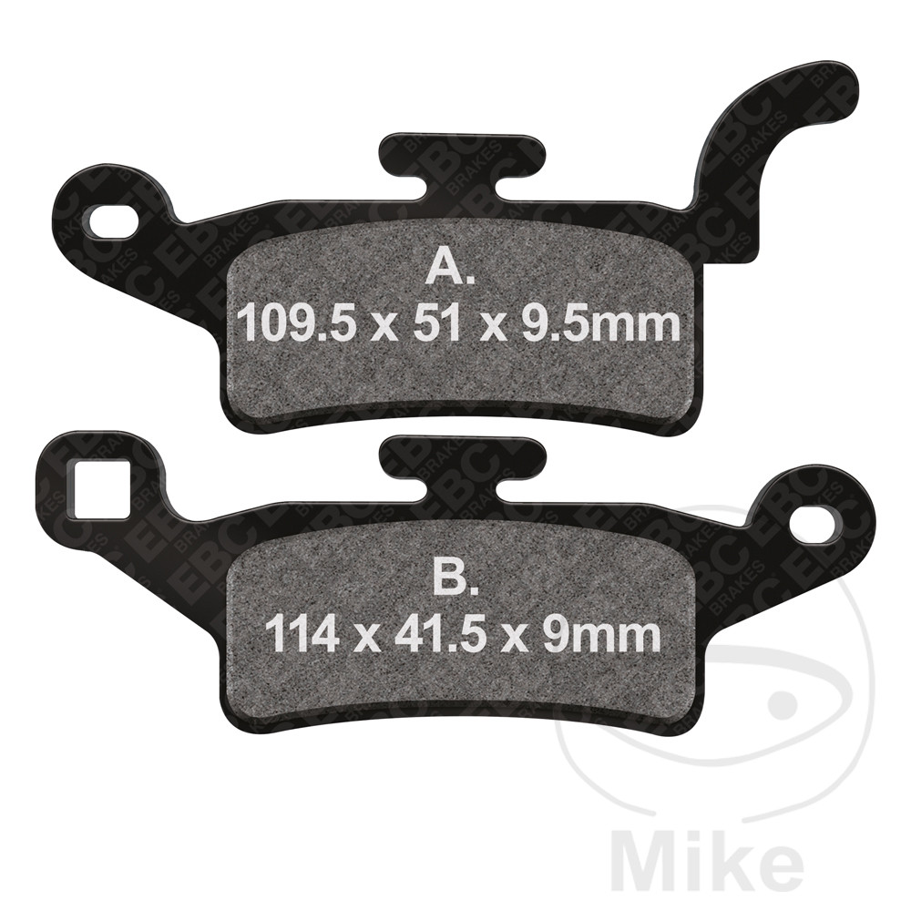 Bremseklodser SCOOTER EBC SFA492