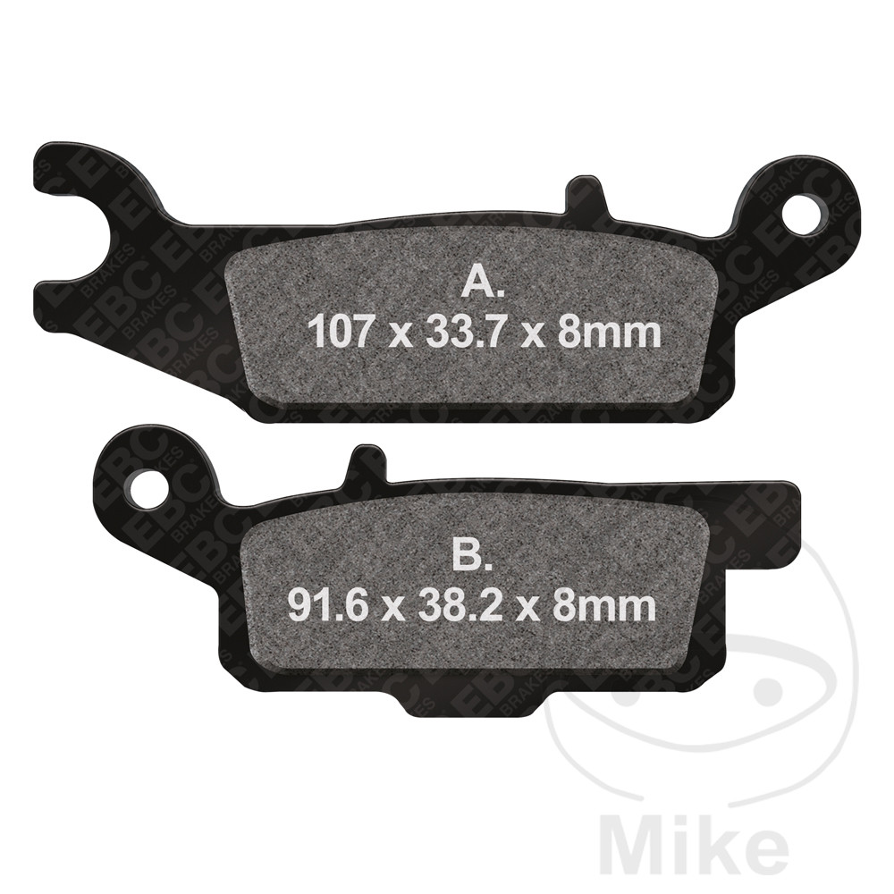 Bremseklodser STD EBC FA444TT