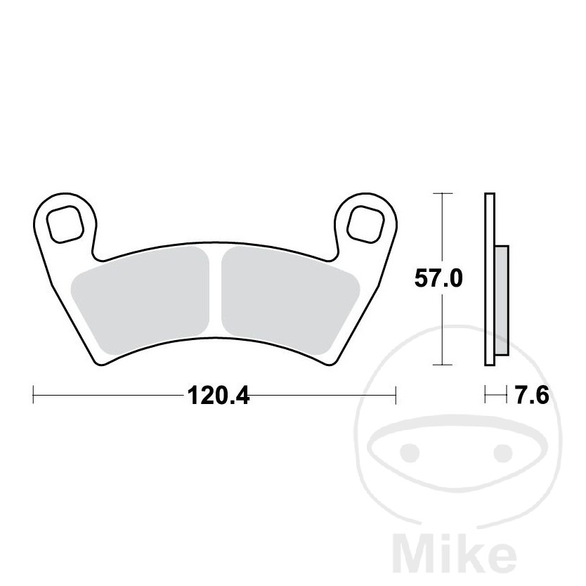 Bremseklodser SINTER SI TRWALTN 7370099