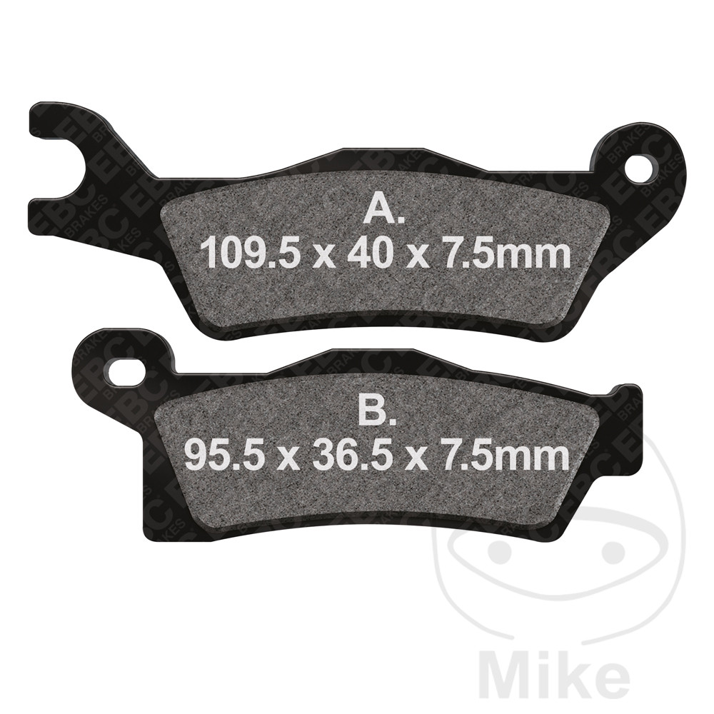 Bremseklodser SINTERED R EBC FA617R