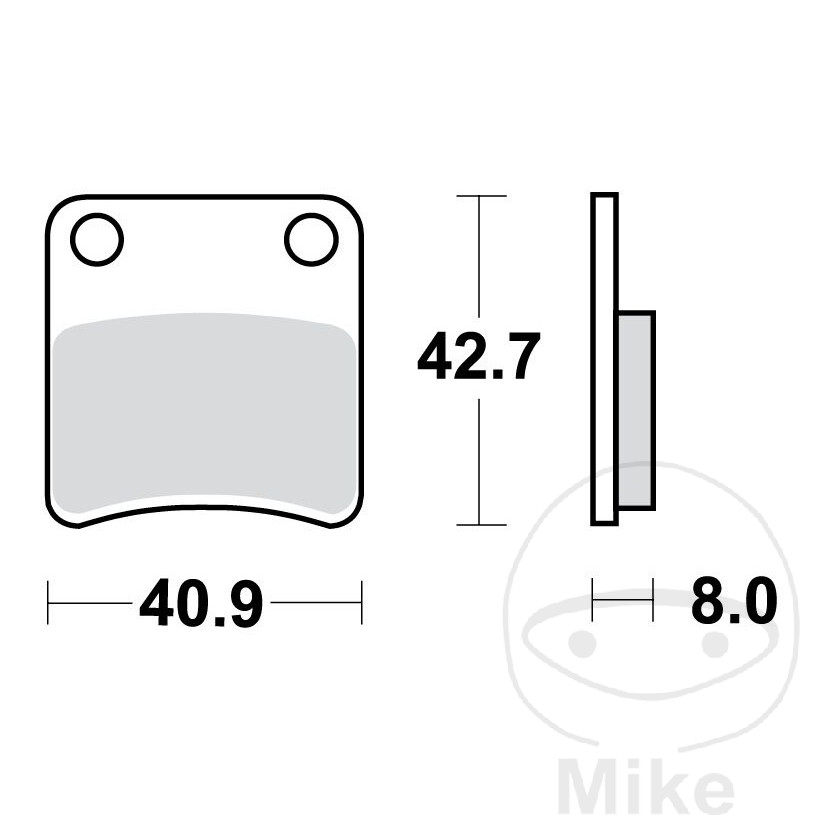 Bremseklodser STANDARD TRW