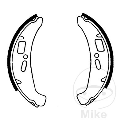 BRAKE SHOES WITH SPRINGS TRW