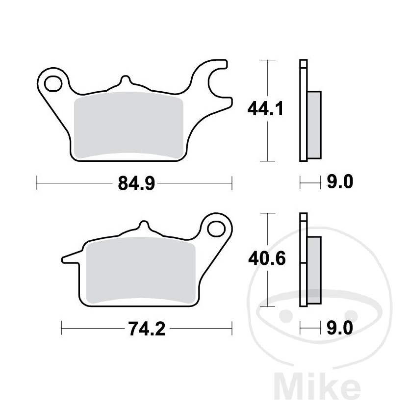 Bremseklodser STD TRW