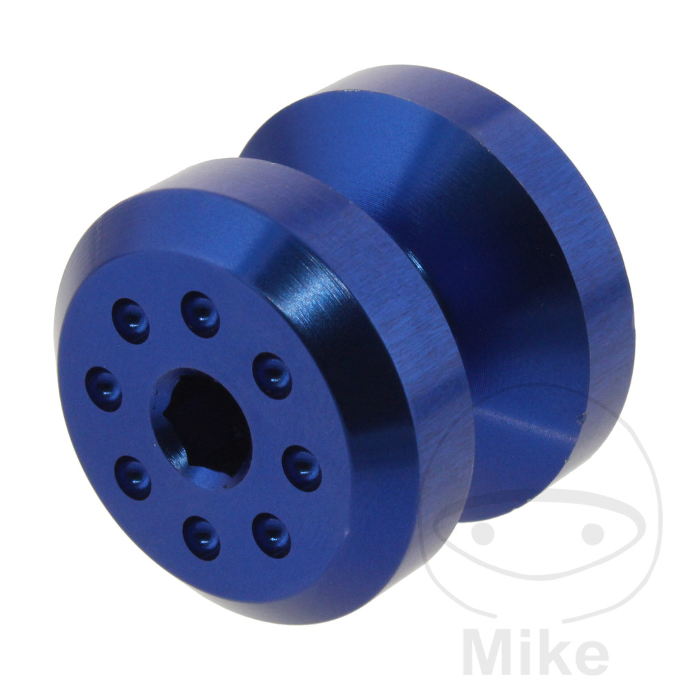 SWINGARM BOBBINS SINGLE JMP BOLTM6 ALU BLUE