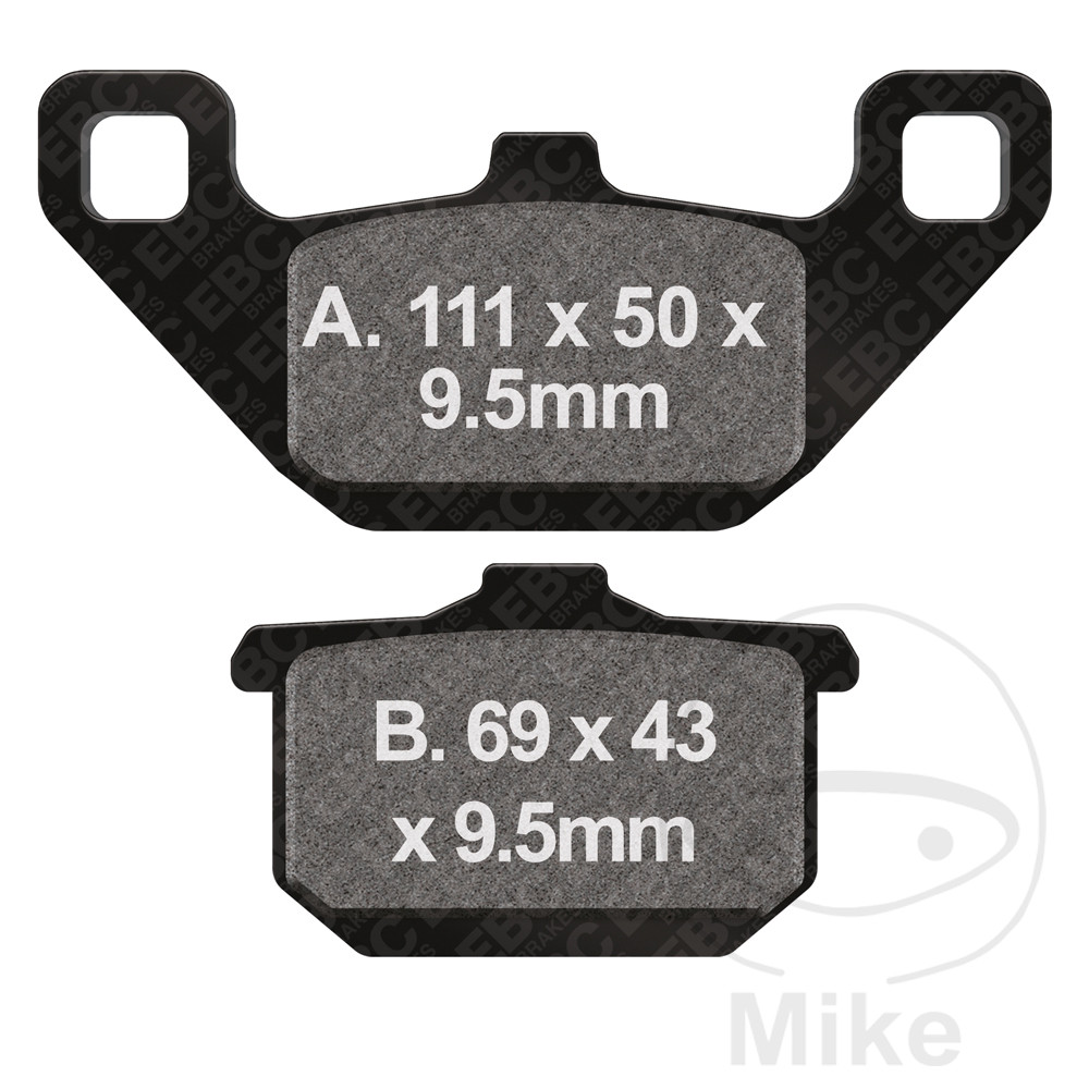 Bremseklodser EBC standard /7630064