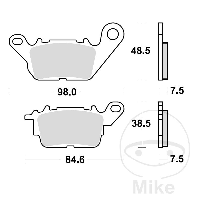 Bremseklodser STANDARD TRW