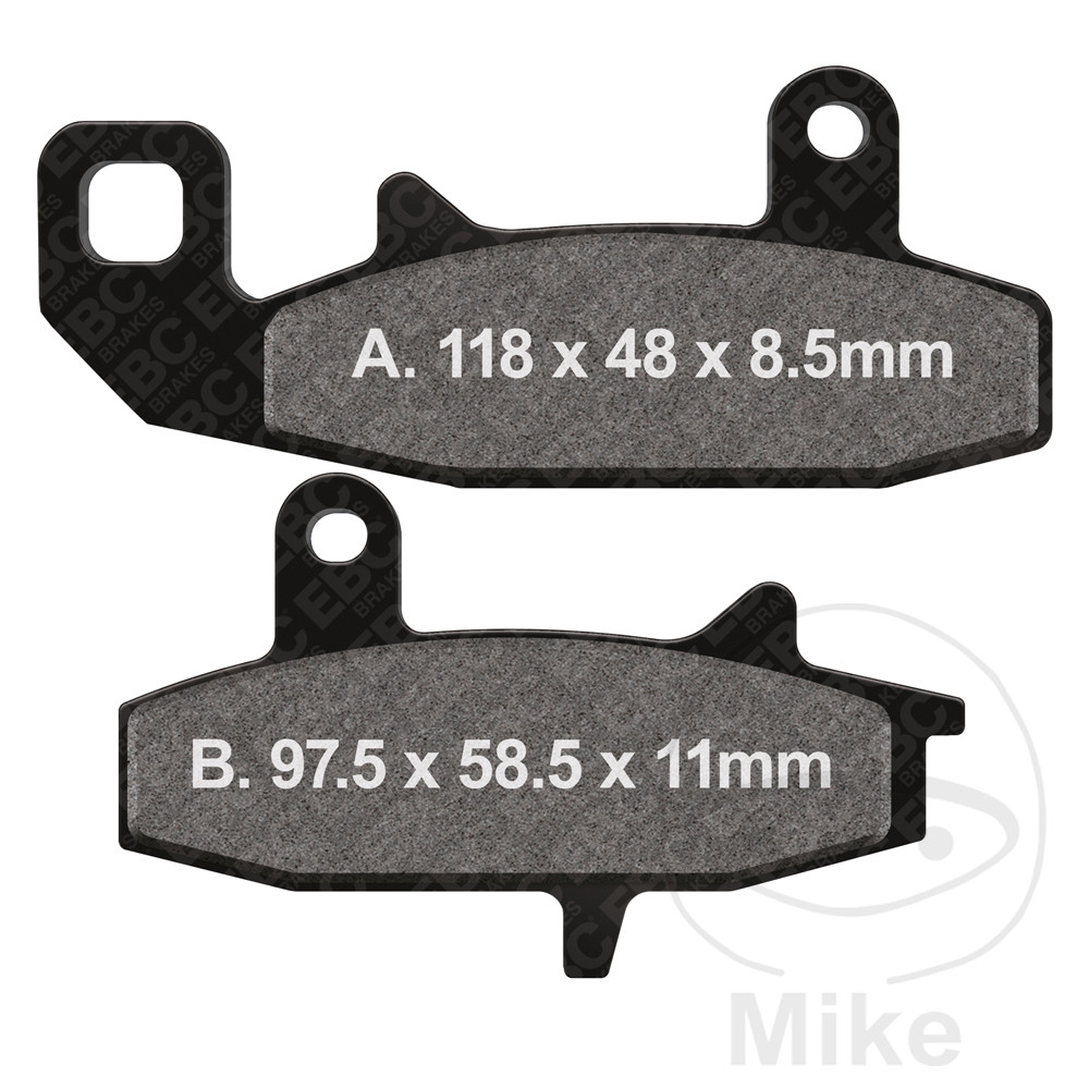 Bremseklodser EBC standard