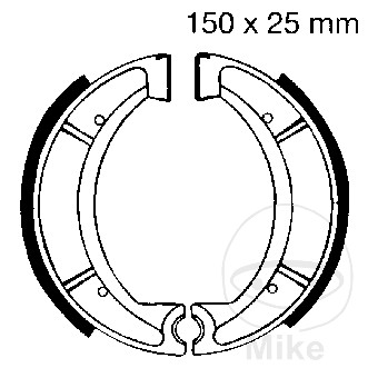Bremsebakker uden fjeder ebc extra grib